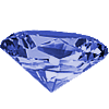 Gif animé bijoux pierre bleue